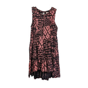 Urban Outfitters Ecote dress sleeveless boho style red and black size XS